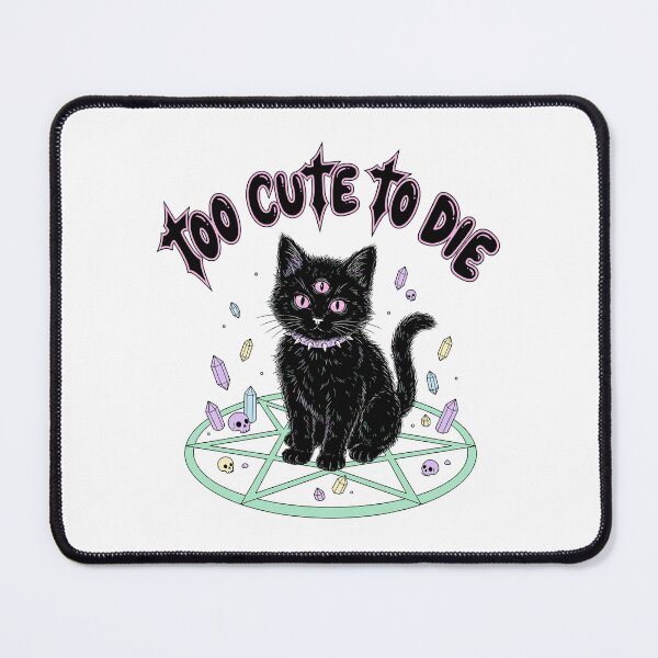 Item preview, Nihilistic Kitty Pastel Goth Vibes - Pastel Goth designed and sold by bapupa.