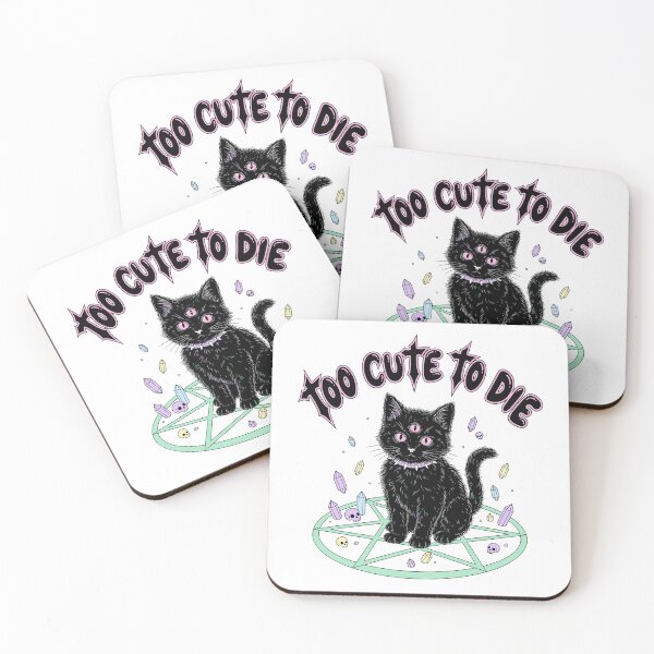 Item preview, Nihilistic Kitty Pastel Goth Vibes - Pastel Goth designed and sold by bapupa.