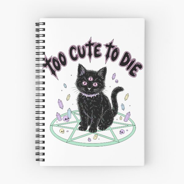 Item preview, Nihilistic Kitty Pastel Goth Vibes - Pastel Goth designed and sold by bapupa.