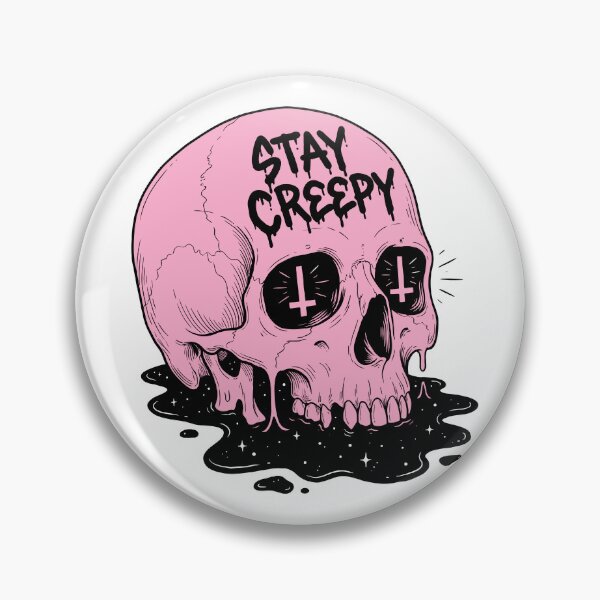 Item preview, Pastel Pink Melting Skull Aesthetic - Pastel Goth designed and sold by bapupa.