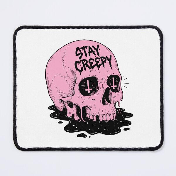 Item preview, Pastel Pink Melting Skull Aesthetic - Pastel Goth designed and sold by bapupa.