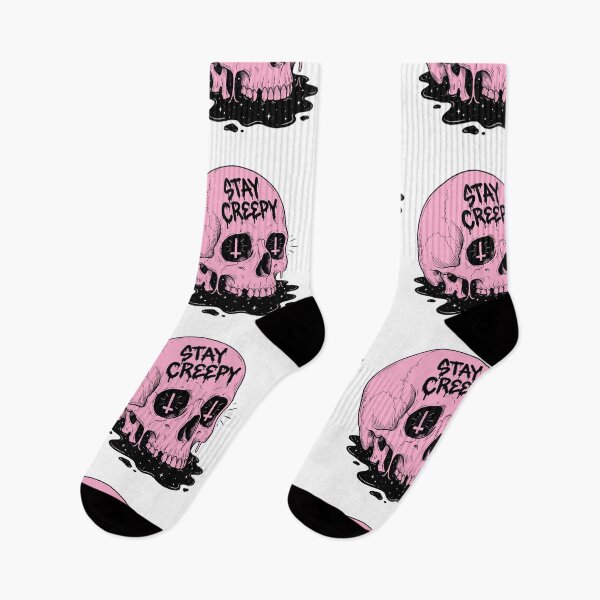 Item preview, Pastel Pink Melting Skull Aesthetic - Pastel Goth designed and sold by bapupa.