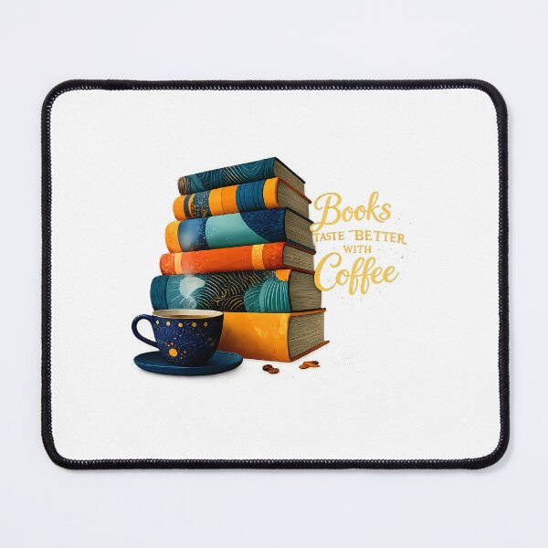 Item preview,  Cozy Book Stack Illustration for Book Lovers designed and sold by GGAUL.