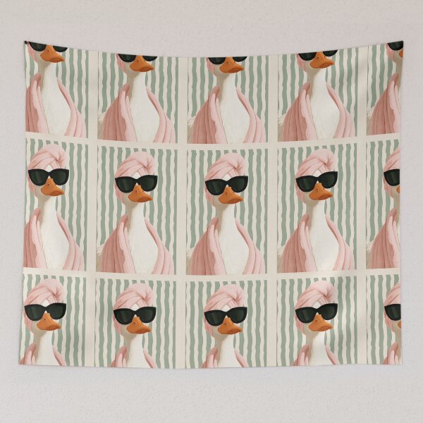 Item preview, Cool Duck Wearing Sunglasses | Funny Animal Art designed and sold by Hoodybaba.