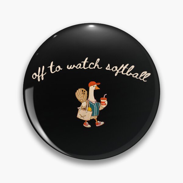 Item preview, Off to Watch Softball designed and sold by CharmiA Fox.