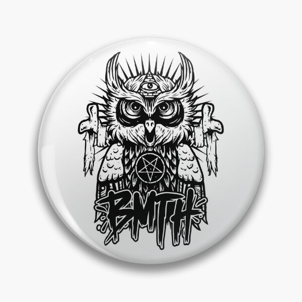 Item preview, Mystic Owl Pentagram Art designed and sold by timber787.