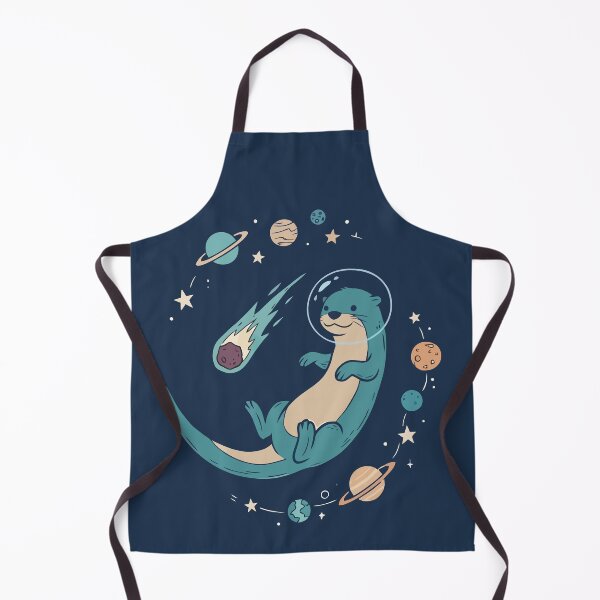 Item preview, Astronaut Otter Floating In Space Solar System designed and sold by Amir Faysal.