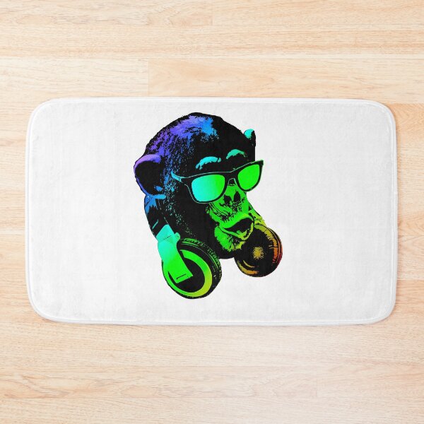 Item preview, Cool Monkey DJ Headphones Sunglasses Pop Art designed and sold by marke770.