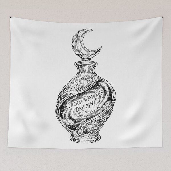 Item preview, The Celestial Stardust Cruet - Potion Bottle designed and sold by bapupa.