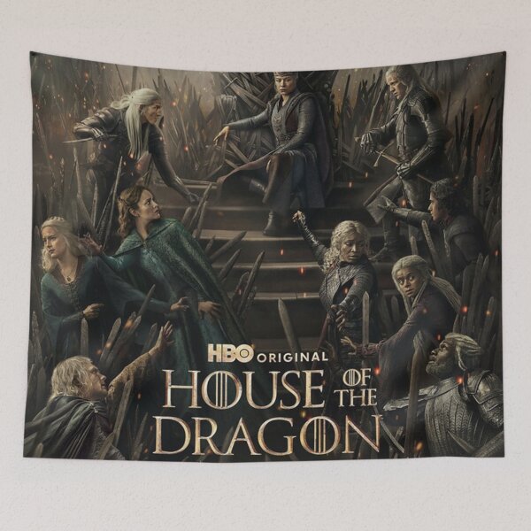 Item preview, house of the dragon poster designed and sold by dianesimsen.