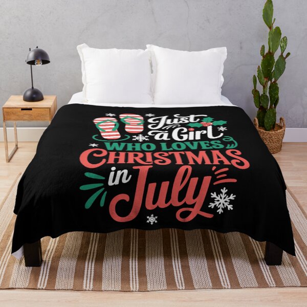 Item preview, Christmas in July Just A Girl Who Loves Christmas in July designed and sold by SapfireStuArt.