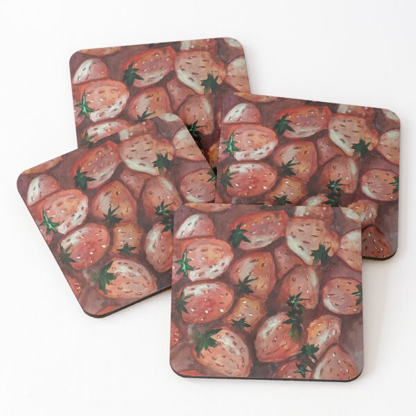 Item preview, Strawberry Abundance — Painterly Fruit Still Life designed and sold by jimmytedesky.