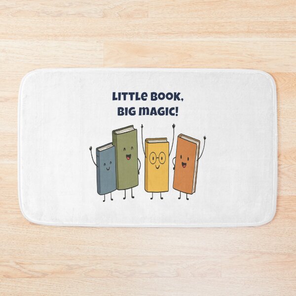Item preview, Little Book, Big Magic — Cute Cartoon Book Characters designed and sold by Latitude 1°N.