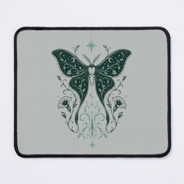Item preview, Mystical night moth Luna Moth Gothic symbol designed and sold by Christine Krahl.