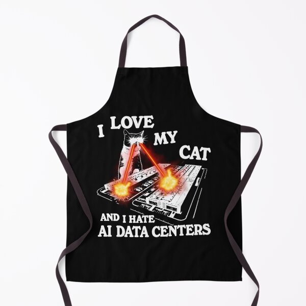 Item preview, I Love My Cat And I Hate Data Centers designed and sold by Kintianshop.
