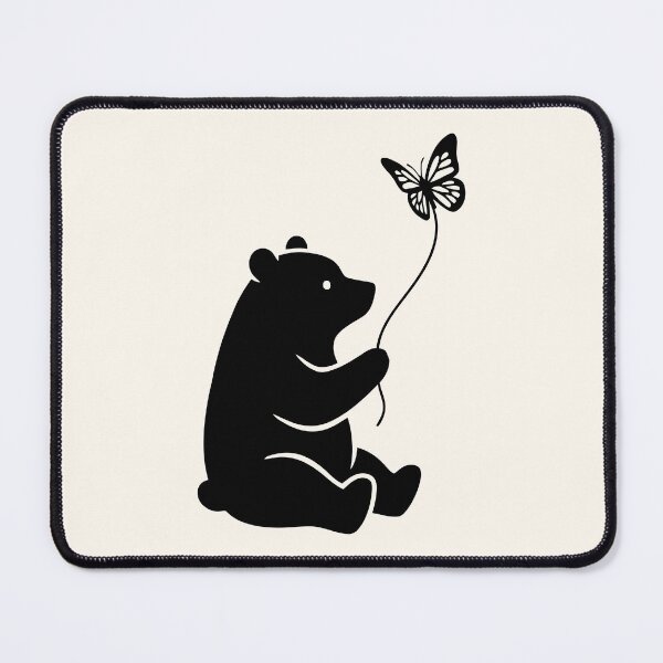 Item preview, Minimalist Bear and Butterfly designed and sold by Amir Faysal.