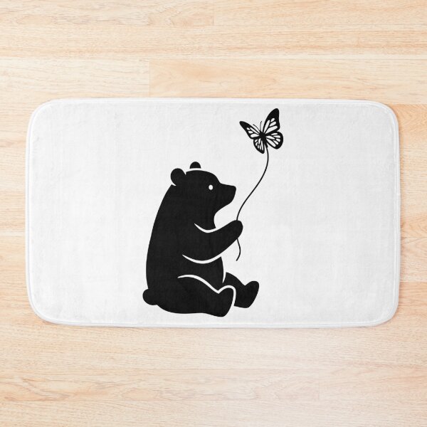 Item preview, Minimalist Bear and Butterfly designed and sold by Amir Faysal.