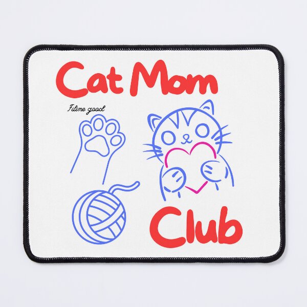 Item preview, Cat mom club designed and sold by Randomnessy.
