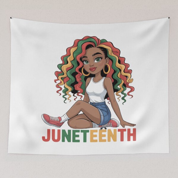 Item preview, Juneteenth 1865 Juneteenth Black Queen Juneteenth  designed and sold by SapfireStuArt.