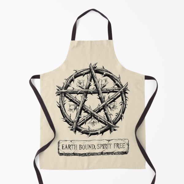Item preview, Bramble Thorn Ritual Pentagram - Witchy Pentagram designed and sold by bapupa.