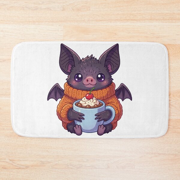 Item preview, Cute Bat Sticker | Cozy Halloween Animal designed and sold by AillustriaAK.