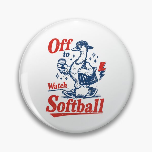 Item preview, Off to Watch Softball designed and sold by CharmiA Fox.