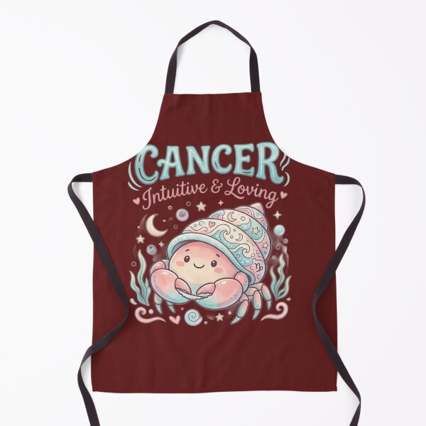 Item preview, Cancer Zodiac Sign Cute Hermit Crab Astrology Daily Horoscope | Intuitive & Loving Cancer Gift | Kawaii Celestial Crab Art designed and sold by Bhaskar Digital Art.