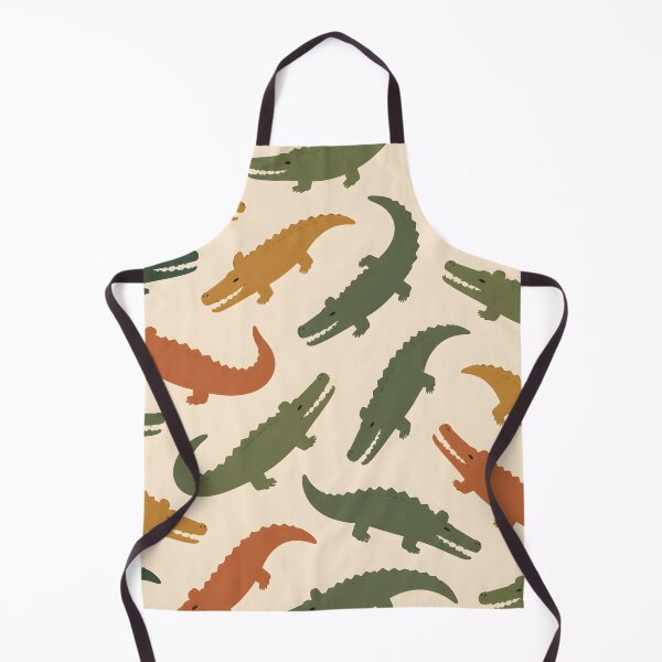 Item preview, Playful Crocodile Parade Seamless Pattern designed and sold by blankTeeShirt.