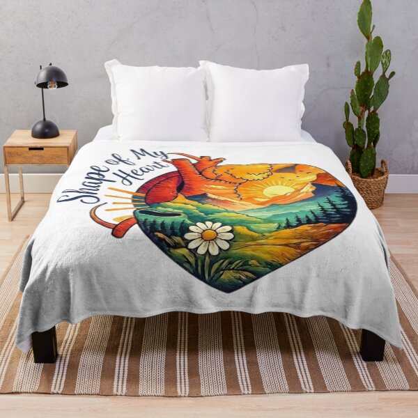 Item preview, Shape of My Heart Artistic Sticker Design with Landscape designed and sold by Gabe1983.