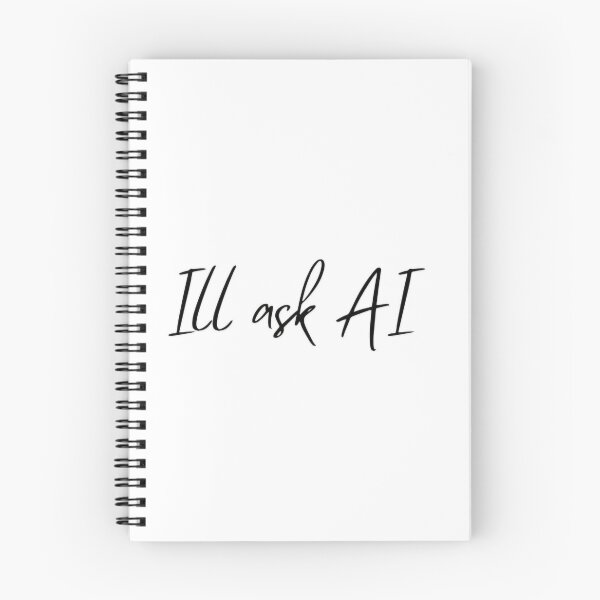 Item preview, I'll Ask AI - Modern Sarcastic Tech Typography designed and sold by Prints-Things.