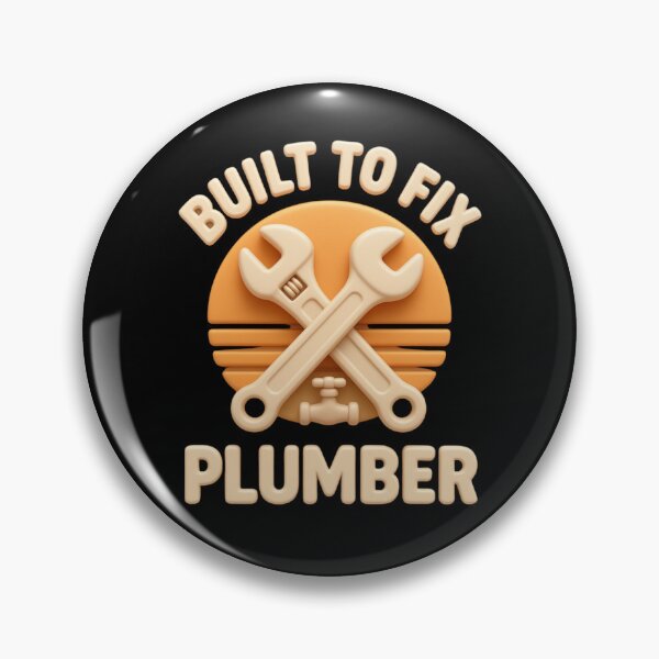 Item preview, Built To Fix | American Plumber Shirt designed and sold by LabCore.