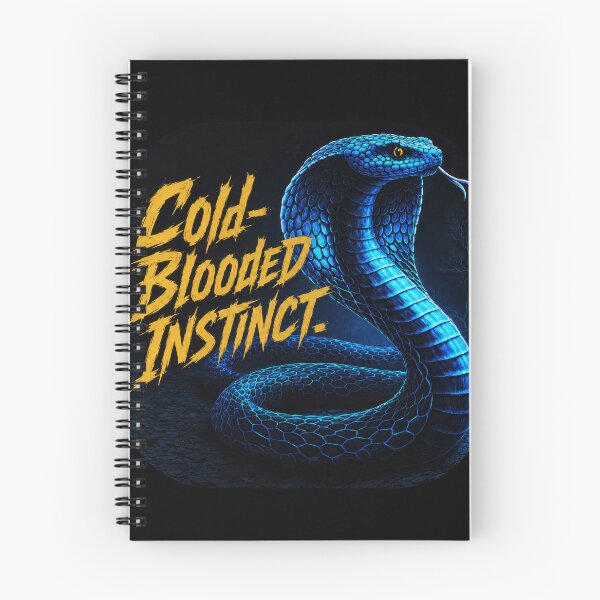 Item preview, Cold Blooded Instinct Blue Cobra Snake Design designed and sold by Daagath.