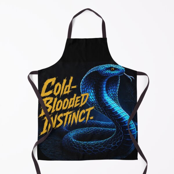 Item preview, Cold Blooded Instinct Blue Cobra Snake Design designed and sold by Daagath.