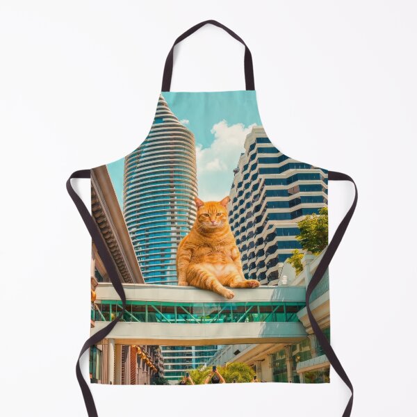 Item preview, Chubby Orange Cat Chilling in Bangkok designed and sold by PorfileJ.