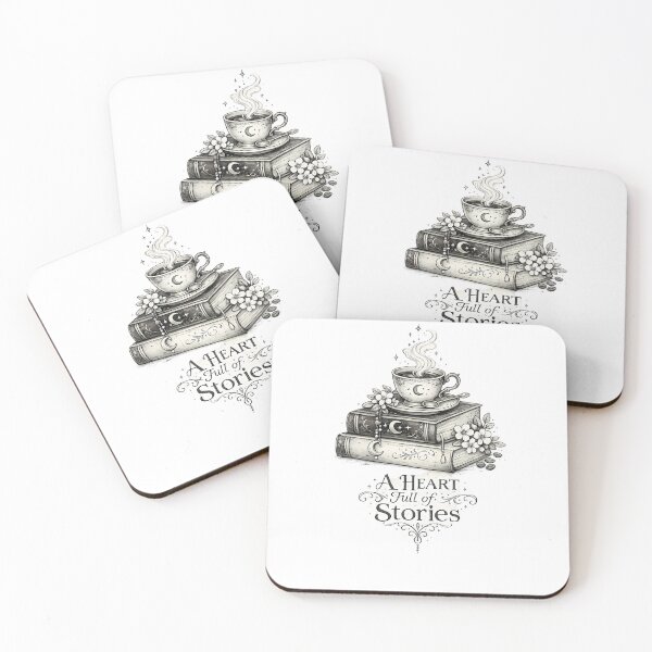 Item preview, Cozy Book Stack Illustration for Book Lovers designed and sold by GGAUL.