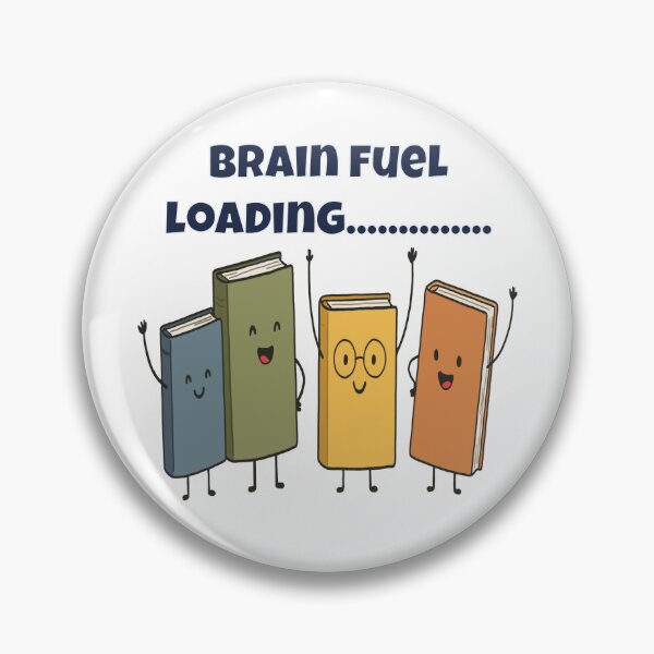 Item preview, Brain Fuel Loading... Funny Cartoon designed and sold by Latitude 1°N.