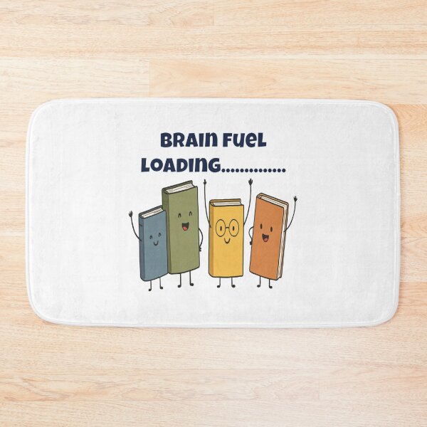 Item preview, Brain Fuel Loading... Funny Cartoon designed and sold by Latitude 1°N.