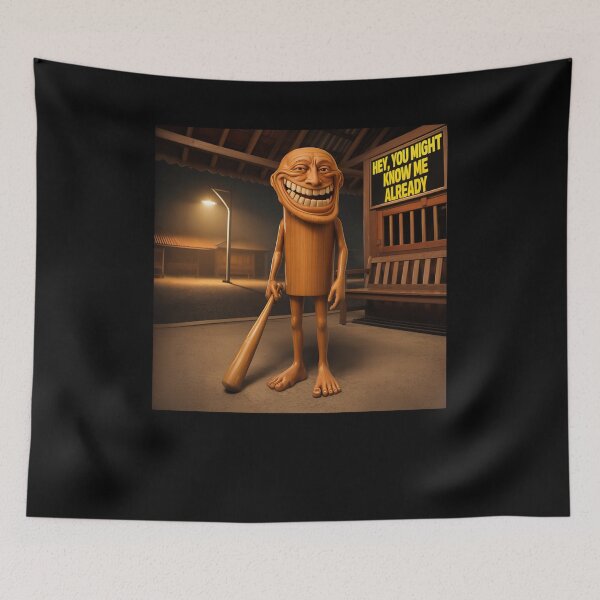 Item preview, Tung Tung Tung Sahur Funny Meme designed and sold by studio-ssaam.