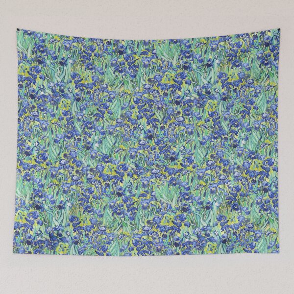 Item preview, Vincent Van Gogh Blue Irises Pattern designed and sold by tanjica.