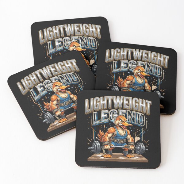 Item preview, Iconic Lightweight Legend Bodybuilding Quote designed and sold by pradeepvisuals.