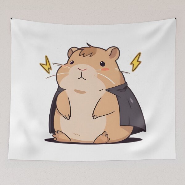 Item preview, Villain Era Capybara — Funny Kawaii Meme Sticker designed and sold by tommysworks.