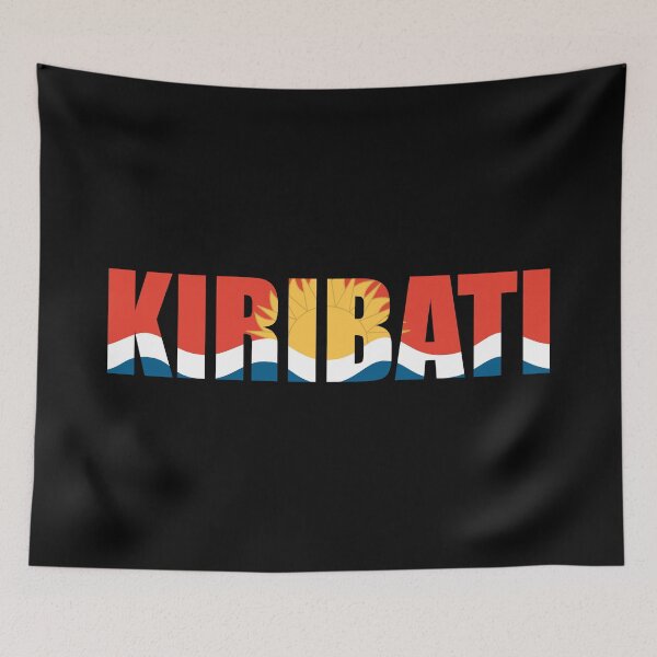 Artikelvorschau, Kiribati Flagge KI entworfen und verkauft von shitpostee.