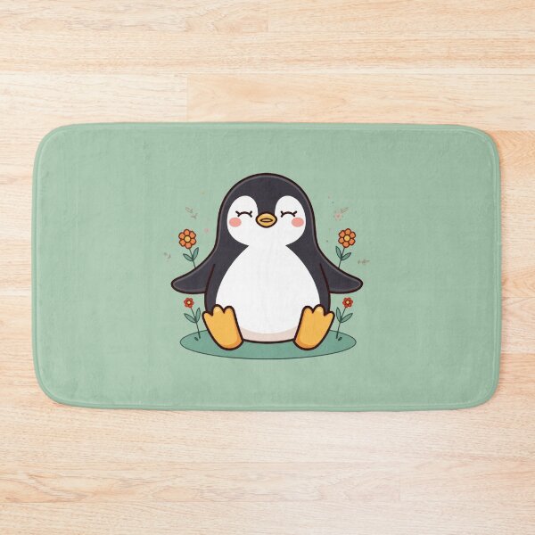 Item preview, Penguin Yoga Cute Meditating Animal Relaxation Aesthetic designed and sold by ronakris009.