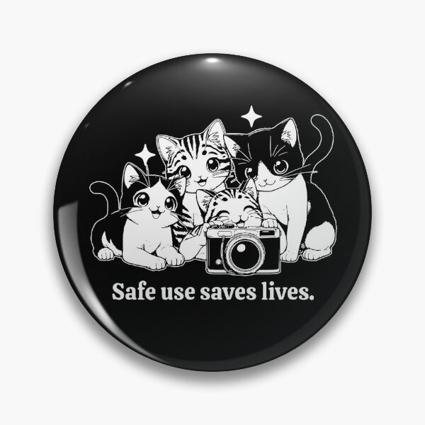 Item preview, Safe Use Saves Lives designed and sold by CharmiA Fox.