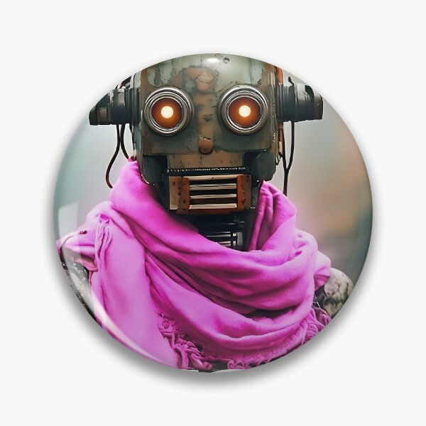 Item preview, THIS IS THE END. ROBOT PORTRAIT designed and sold by ToxicInkArt.