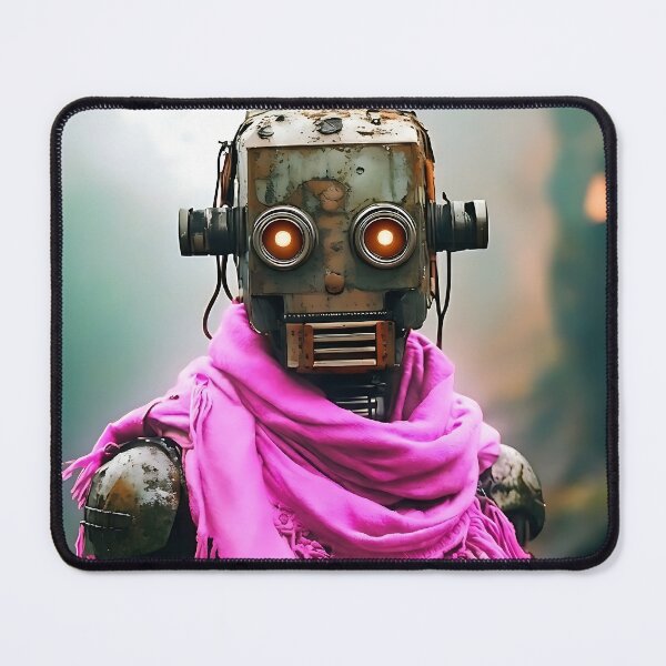 Item preview, THIS IS THE END. ROBOT PORTRAIT designed and sold by ToxicInkArt.