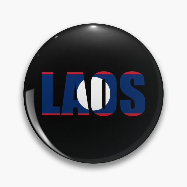 Item preview, Laos Flag LA designed and sold by shitpostee.