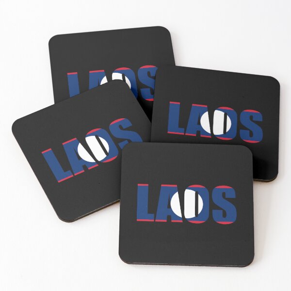 Item preview, Laos Flag LA designed and sold by shitpostee.