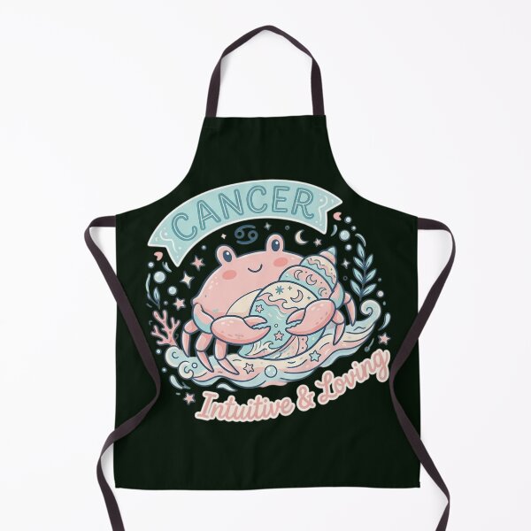 Item preview, Cancer Zodiac Crab Astrology Daily Horoscope | Intuitive & Loving Cancer Sign | Cute Pastel Celestial Crab Art Gift designed and sold by Bhaskar Digital Art.