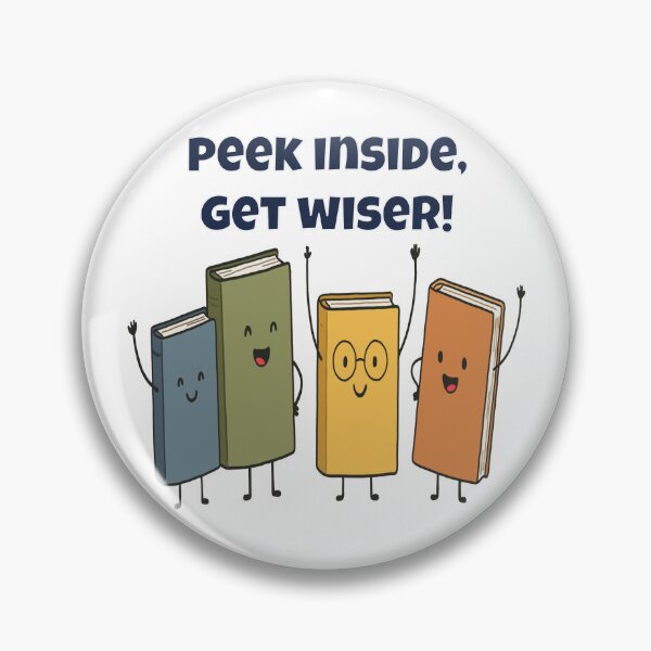 Item preview, Peek Inside, Get Wiser - Cute Cartoon designed and sold by Latitude 1°N.